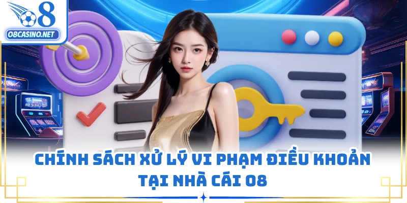 Chính sách xử lý vi phạm điều khoản tại nhà cái O8